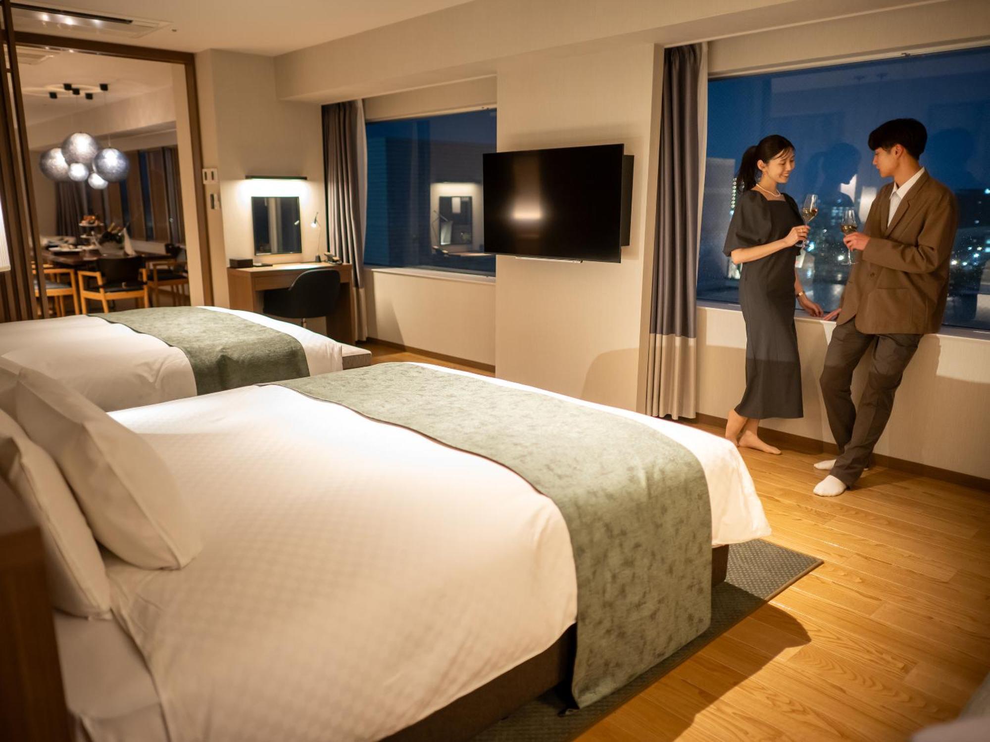 Niigata Grand Hotel Bagian luar foto
