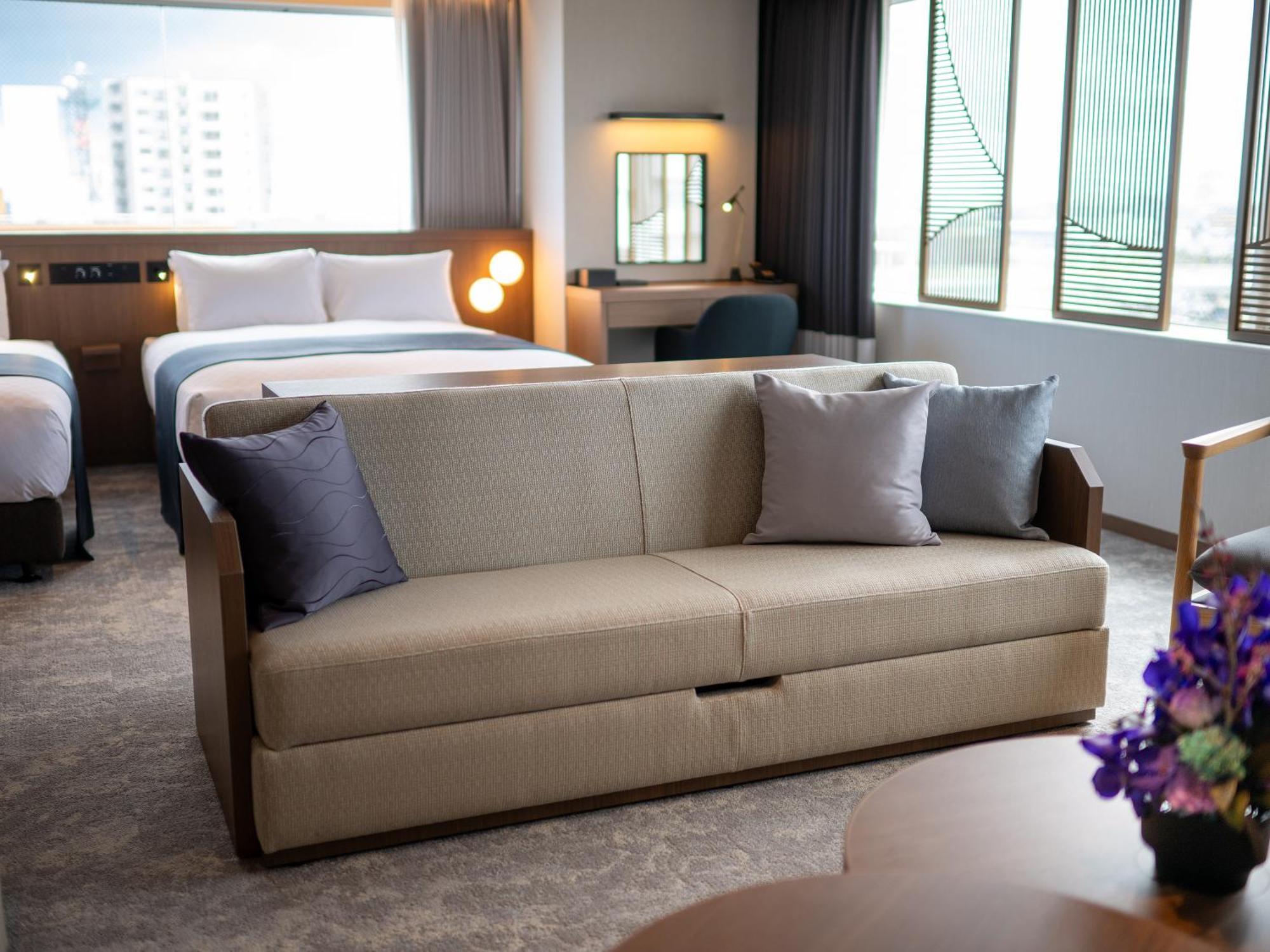 Niigata Grand Hotel Bagian luar foto